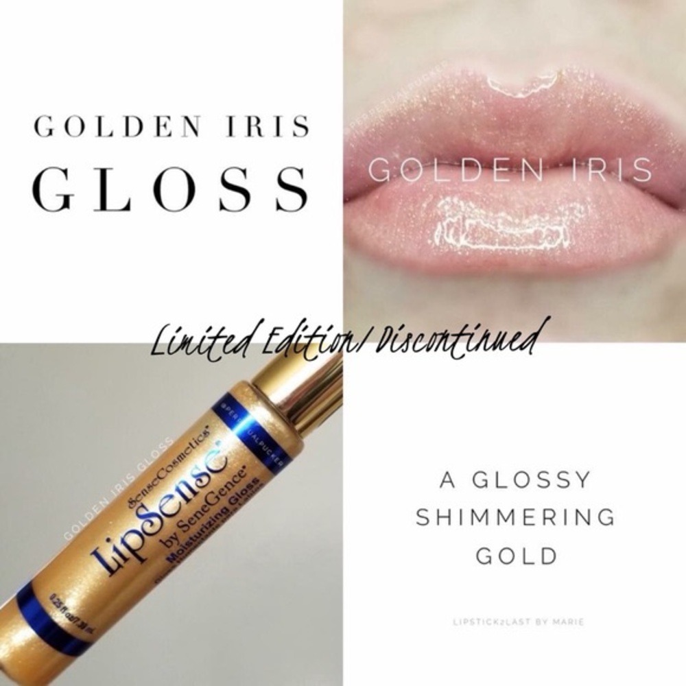 New and Sealed Golden Iris Gloss